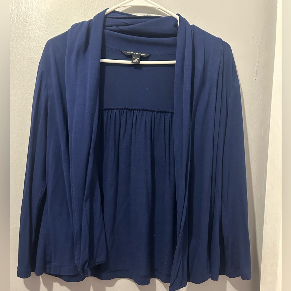 Banana republic cotton blend cardigan